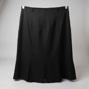 🖤 NWT Y2K Soulmates A-Line Skirt • Size 7 • Black Mini ✨Ribbon Detaile Back Zip